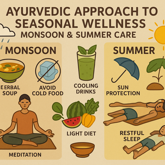 Ayurvedic Approach to Seasonal Wellness: Monsoon & Summer Care